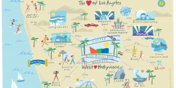 West Hollywood Map